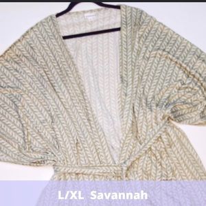 New With Tags LulaRoe L/XL Kaftan Savannah